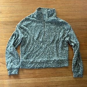 Leopard Halfzip